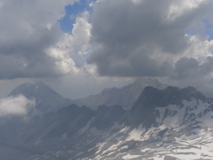The view from the top of Zugspitze!